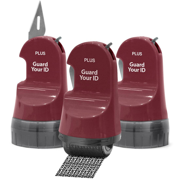 Guard Your ID Wide 3-in-1 Advanced Security Kit (3-Pack) - Wine