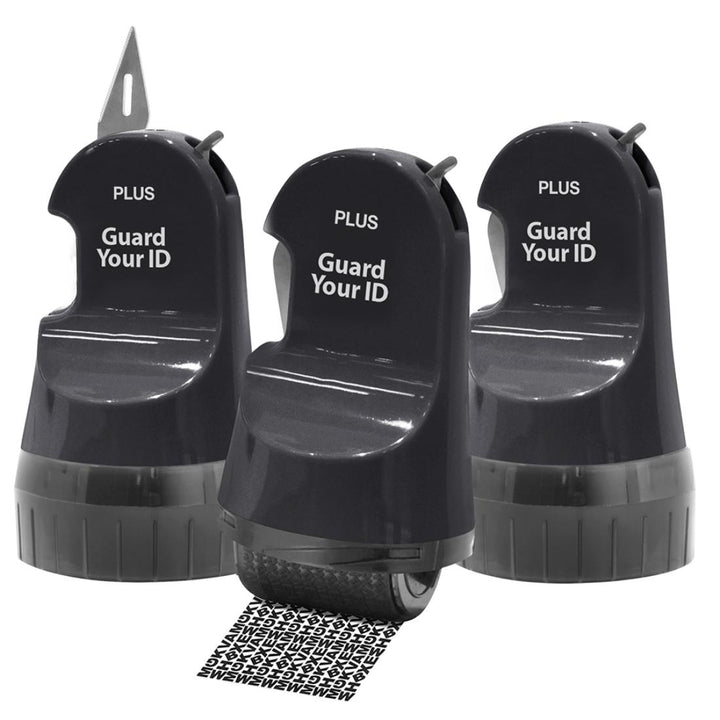 Guard Your ID Wide 3-in-1 Advanced Security Kit (3-Pack) - Black